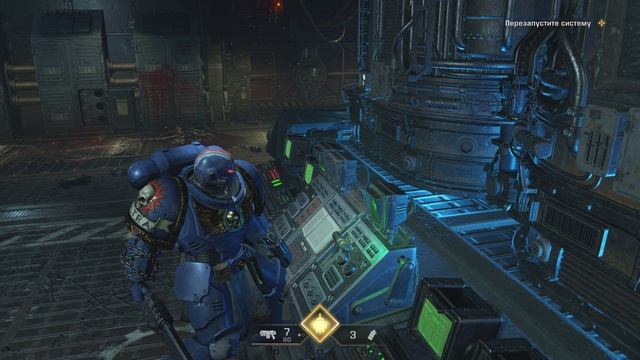 Быстрое прохождение компьютерной игры Вархаммер 40000: Спэйс марин 2, видео 4