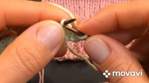 Очень простая ажурная резинка  2х2 / A very simple lace gum 2x2