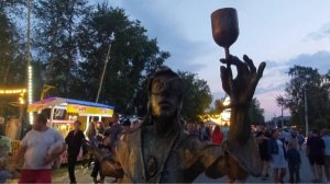 Озеро Яровое.Улица Гагарина .Алтайский край