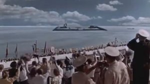 Посадка Space X на платформу ))