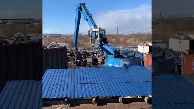 Отгрузка черного и цветного металлолома