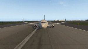 Boeing 737-800: Посадка без шасси/ Boeing 737-800: Landing without landing gear
