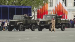 По центру Ярославля проехала военная техника: прошла генеральная репетиция перед Днем Победы
