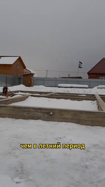 Зимой можно строить? #деревянныйдом #домизбруса #стро? смотреть онлайн