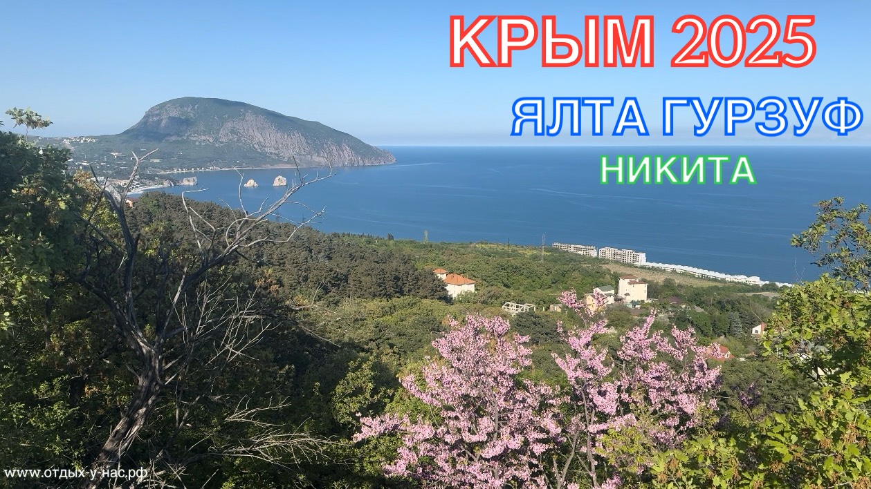 КРЫМ 2025 | ЯЛТА, ГУРЗУФ, НИКИТА | 5 МАЯ ❤️🌊⛰🌴🏖🐬☀️