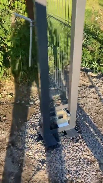 Комплектация откатных ворот из сетки Гиттер 3Д, проем 5 смотреть онлайн