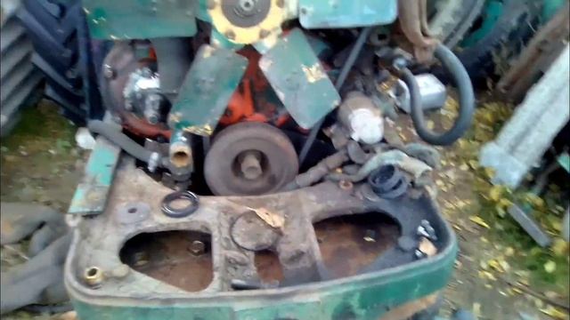 продолжаем установку переднего ведущего моста т 40 на ? смотреть онлайн