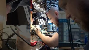 Ремонт стиральной машины Ariston ARSL100 сгорел модуль, из-за