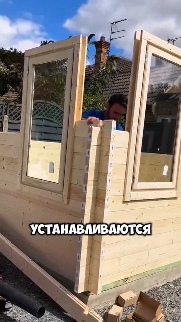 Деревянный #дом #своимируками #строительство смотреть онлайн