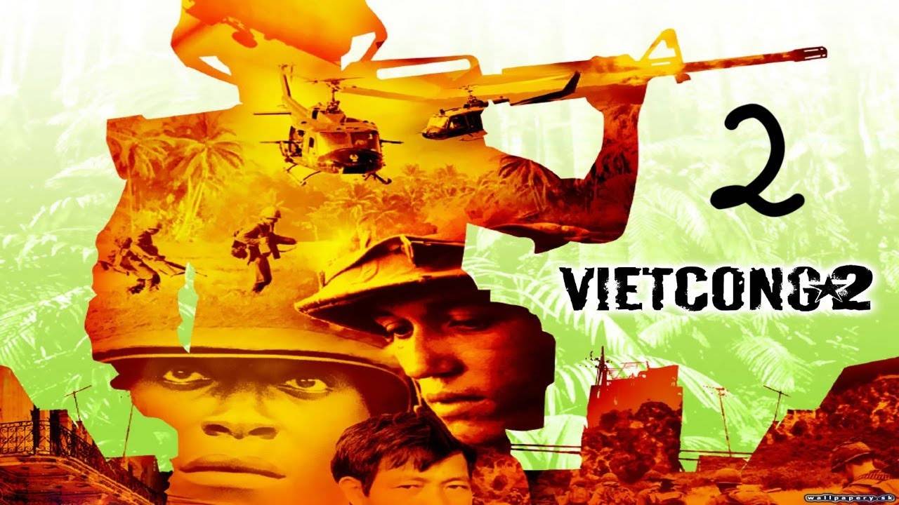 Прохождение Vietcong 2 #2 (Компания США: Штаб КОРПЮВ)