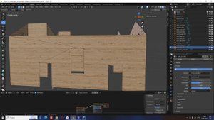Как выровнять полигоны в Blender