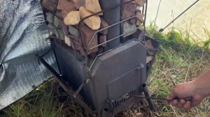 Печь Карасик-Банщик с парогенератором от Гефест-74, для