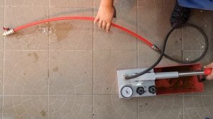 Опрессовка трубы Проаква  Pex-A после восстановления за?