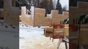 по шаблону запилить ласточкин хвост у бруса #woodworking #св