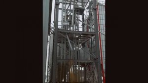 Элеватор и цех по производству комбинированных кормов "Gruber". Колхоз Аврора Вологодская область.