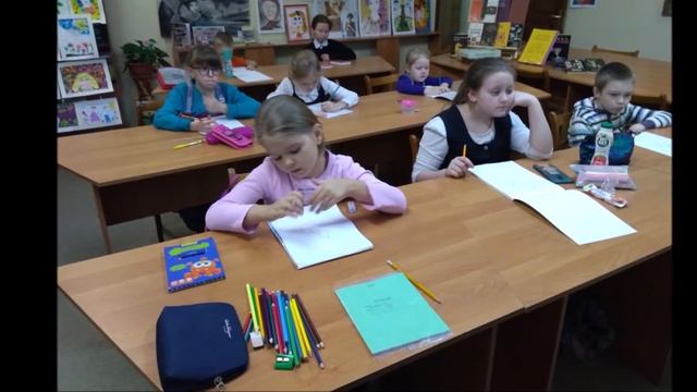 "Волшебные краски".ИЗО-студия. Библиотека мкрн. "Депо". смотреть онлайн