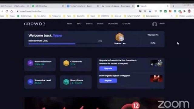 #CROWD1 #Miggster Ответы на вопросы партнеров. смотреть онлайн