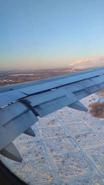 посадка в городе Хабаровск, авиакомпания аврора