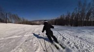 Горнолыжный курорт Холдоми. Трасса Красные качели. Ма?
