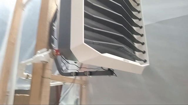 Небольшой обзор котла и тепловентилятора в теплице. смотреть онлайн