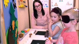 ДОУ №8 г. Липецка. Коррекционно-развивающее занятия для детей с нарушением зрения.