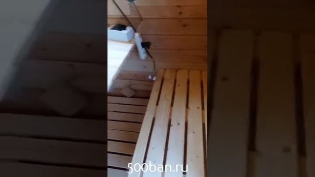 ОБЗОР!!! Баня Квадро 4 метра от компании 500ban.ru смотреть онлайн