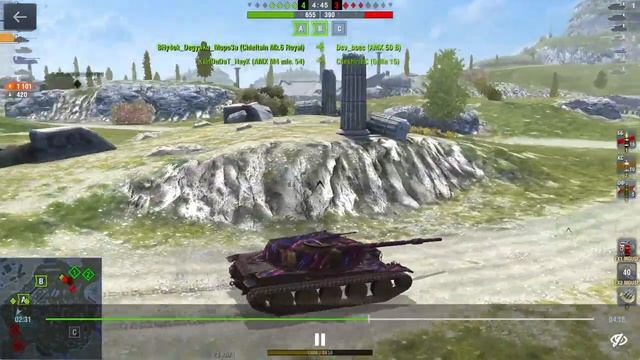 Угадайте за что дало мастер?? Т95е6 wot blitz