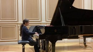 Дина Ласкина (10 лет). Общее фортепиано. Н. Выгодский. Вариации на тему Паганини