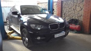 Замена электрической помпы системы охлаждения на BMW X6 2011 БМВ X6 3,0 бензин