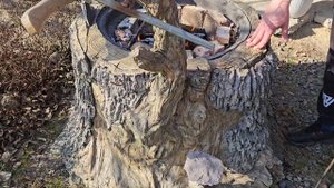 Мангал своими руками из артбетона.Что стало с ним спус