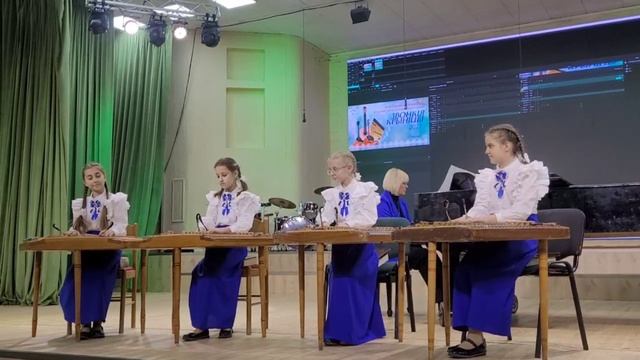 Ансамбль цимбалистов "Пралескi", Л. Дезорме "Возвращение с парада", С. Полонский Полька "Вязанка "