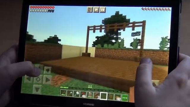 Майнкрафт выживание 6 серия. Постройка беседки. смотреть онлайн