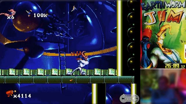 Earthworm Jim (SMD) без смертей. Реквест от Егора Огнева. #nodeathmania