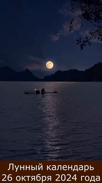 Лунный календарь 26 октября смотреть онлайн