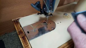 Швейная машина TIKKA 45. Часть 2. Доработки. Как шьет ?