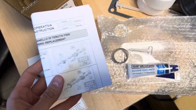 Ремкомплект сальника (манжета) со втулкой для винтово? смотреть онлайн