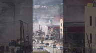 В Якутске произошло возгорание на автозаправке по Вилюйскому тракту