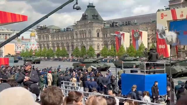 🪖Генеральная репетиция Парада Победы с трибун Красной Площади🪖