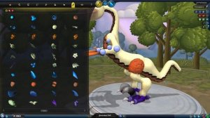 Создаю Динозавра рыка в SPORE