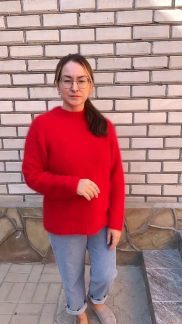 Огонь пожар из Ангоры❤️ #свитерспицами #свитеризангоры #пушистыйсвитер смотреть онлайн