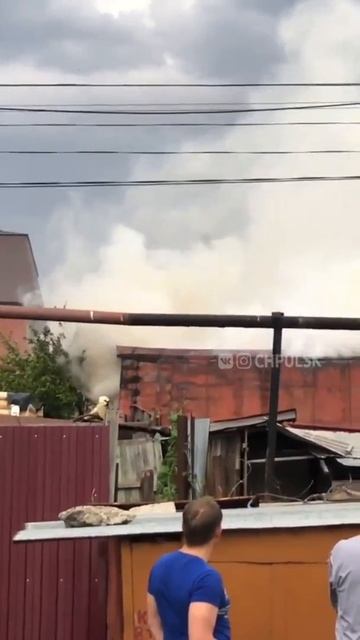 Пожар на Маяковского Ульяновск смотреть онлайн