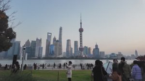 🇨🇳 Бунд, Китай - научно-фантастическая кибер-городская зона, пешеходная прогулка (2025)