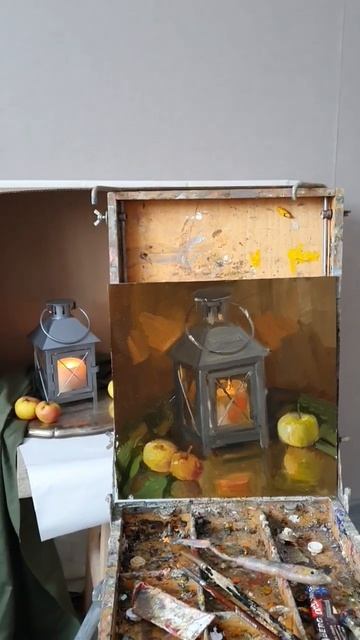 Как написать пламя свечи. Скоро