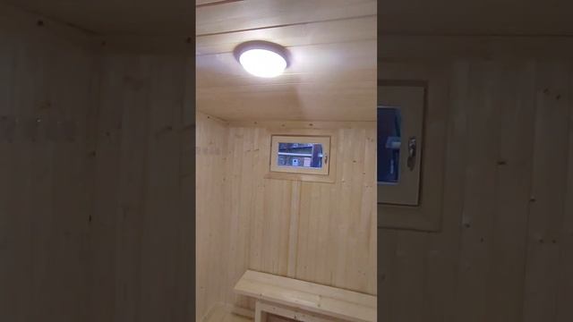 Стильная, каркасная баня, 5 на 4 метра, под ключ