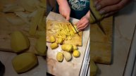 Жареная картошка с салом 🐷 🥔