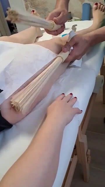 Бамбуковый веник массажный #massage #manualtherapy (@fiziomasaj)