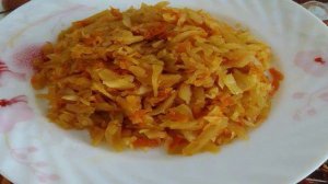 Тушёная капуста в мультиварке