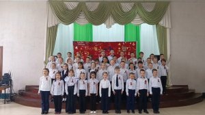 строй песни на 9 мая в средней школе номер три