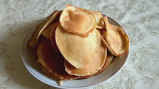 Оладьи. Оладьи на молоке
