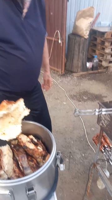 #готовим шашлык из сома